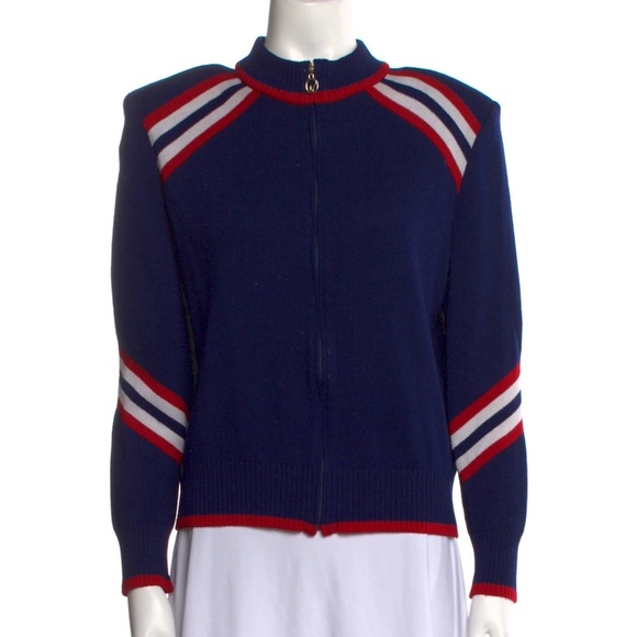 ST. JOHN Retro Wool Jacket Shoulder Pads - Picture 1 of 9